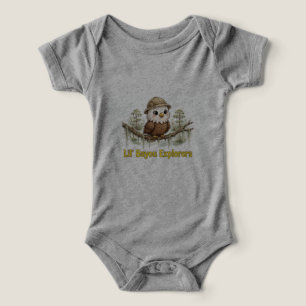 Lil' Bayou Explorers Eagle Baby One Piece