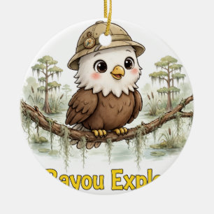 Lil' Bayou Explorers Eagle Christmas Ornament