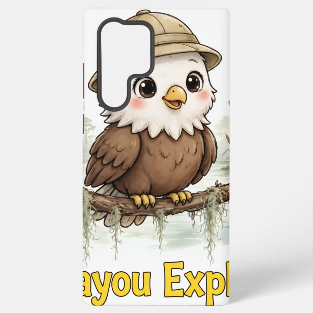 Lil' Bayou Explorers Eagle S22 Ultra Case (Back)