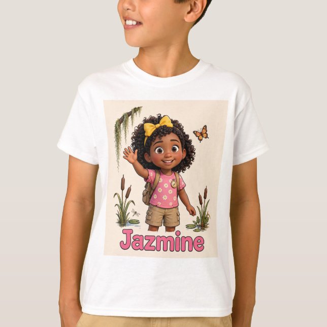 Lil' Bayou Explorers Jazmine Tee (Front)