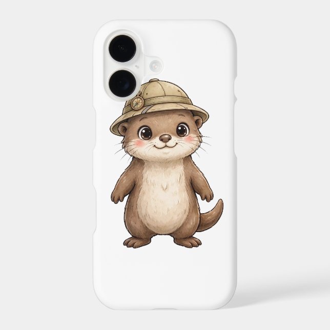 Lil' Bayou Explorers Otter Phone Case (Back)