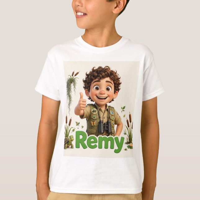 Lil' Bayou Explorers Remy Tee (Front)