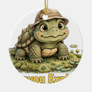 Lil' Bayou Explorers Turtle Christmas Ornament