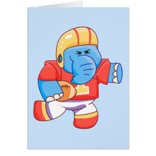 Lil Blue Elephant Football