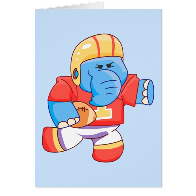 Lil Blue Elephant Football (Front)