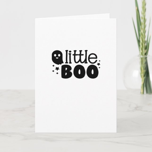 Lil Boo Halloween 2025 Card (Front)