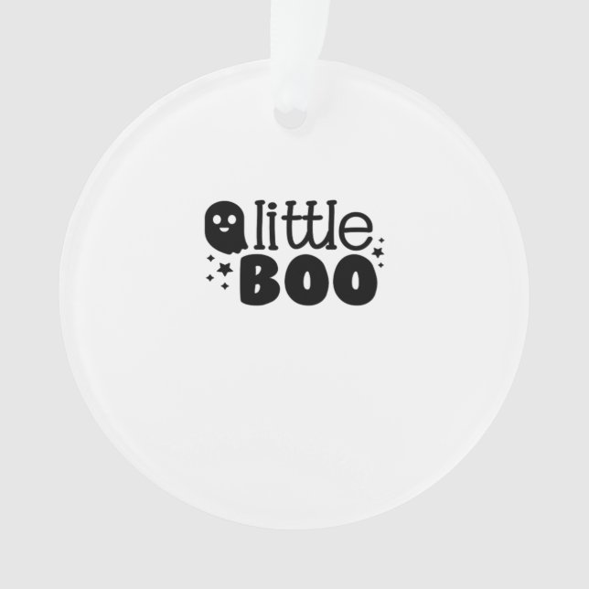 Lil Boo Halloween 2025 Ornament (Front)