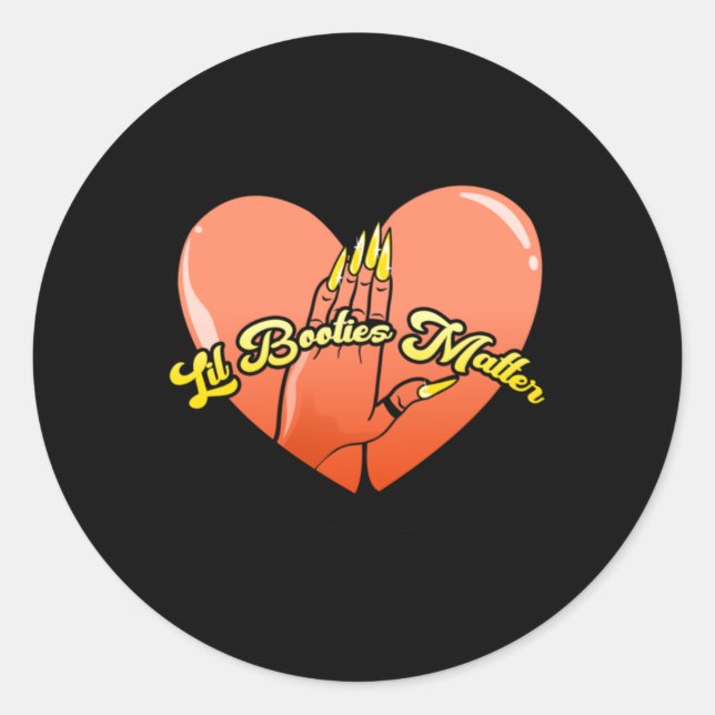 Lil Booties Sticker  (Front)