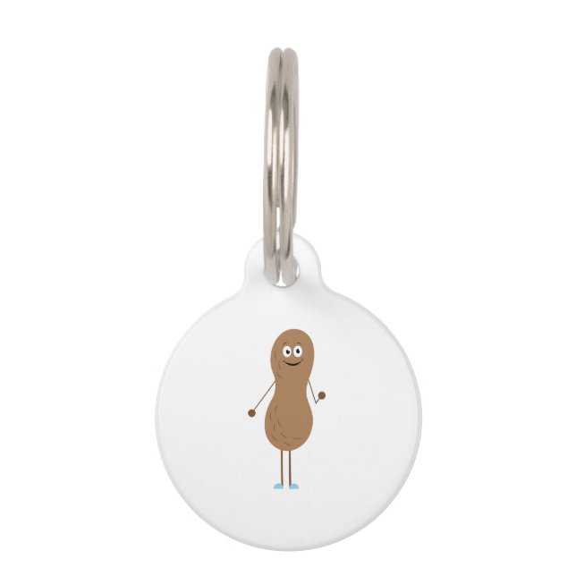 Lil Boy Peanut Pet Tag (Front)