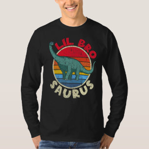 Lil Bro Saurus I Brachiosaurus Diplodocus I Family T-Shirt