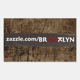 lil' BROOTLYN store - IT IS WHAT IT ISN'T Rectangular Sticker