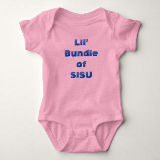 Lil' Bundle of SISU Baby One-Piece (Pink) Bodysuit