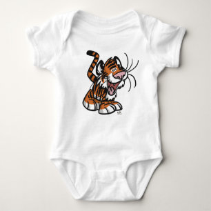 Lil' Cartoon Tiger Baby Apparel Baby Bodysuit
