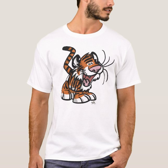 Lil' Cartoon Tiger T-shirt (Front)