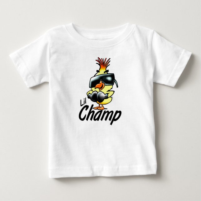 Lil Champ Boxing T-shirts for Kids (Front)