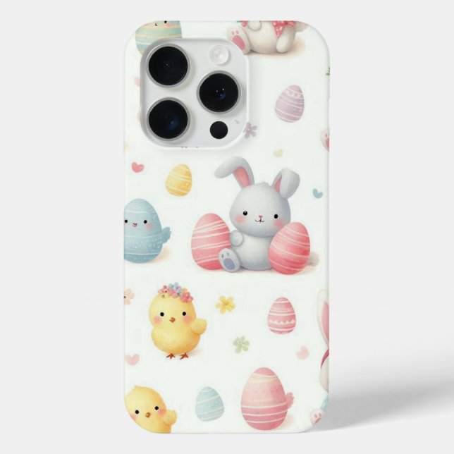 Lil Chicks & Bunny's Case-Mate iPhone Case (Back)