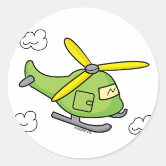 Lil Chopper Classic Round Sticker