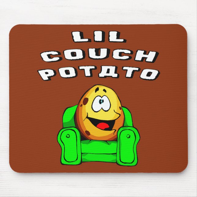 Lil Couch Potato Mouse Pad (Front)
