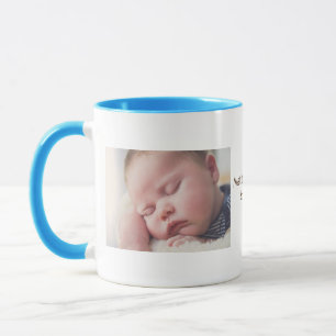 Lil Cowboy and Bear Personalised Photo Mug