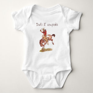 Lil' cowpoke baby bodysuit