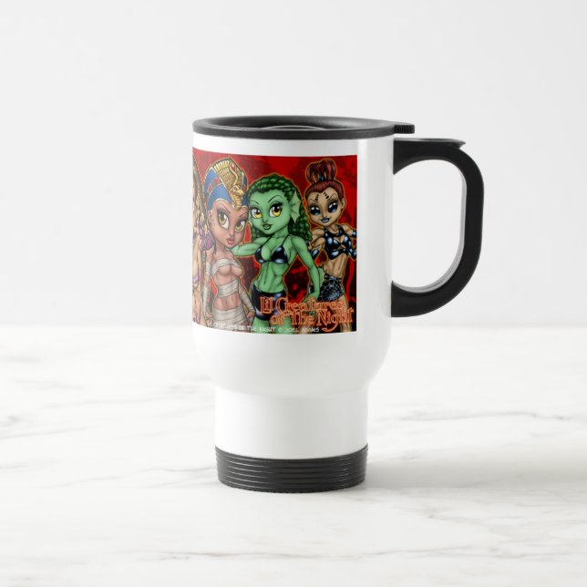 Lil Creatures of the Night Travel Mug (Right)