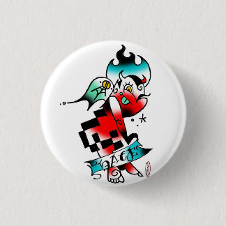 lil devil 3 cm round badge
