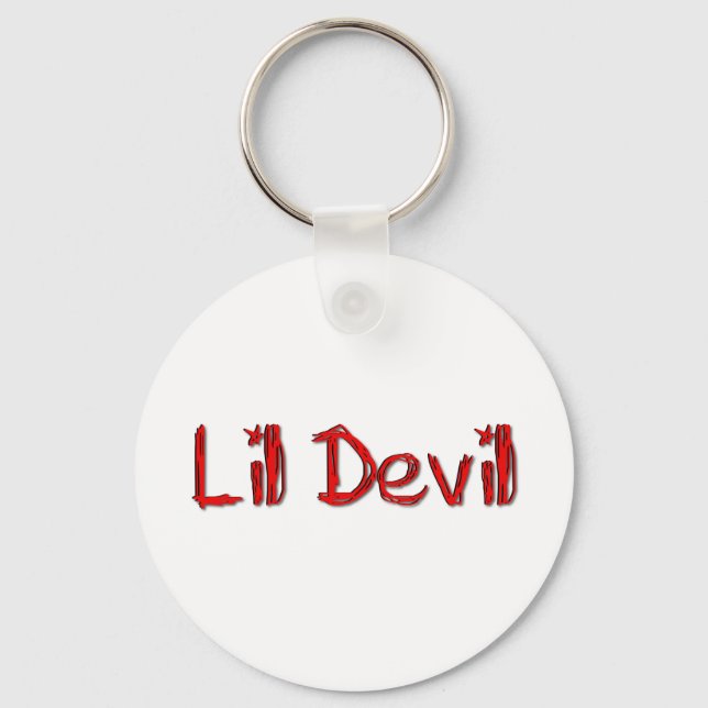 Lil Devil Key Ring (Front)