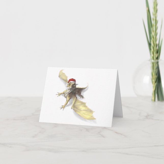 Lil Dragon Christmas Card (Front)