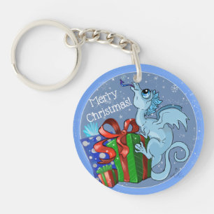 lil' Dragon Snowflake Key Ring