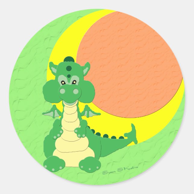 Li'l Dragon Sticker (Front)