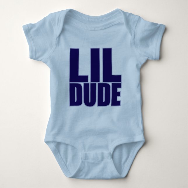 LIL DUDE BABY BODYSUIT (Front)
