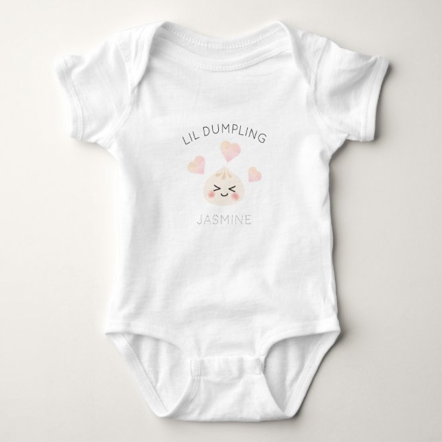 Lil Dumpling Baby Bodysuit (Front)