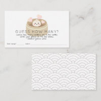 Lil Dumpling Baby Shower Guess How Many Candy