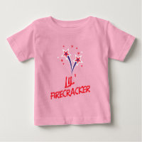 Lil' Firecracker 4th Of July Cute Patriotic