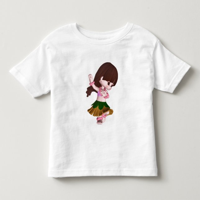 Lil Hula Girl Tee 03 (Front)