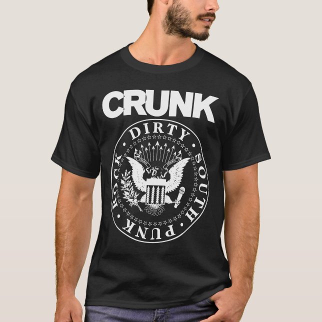 Lil Jon "Crunk Ain't Dead" Black T-Shirt (Front)