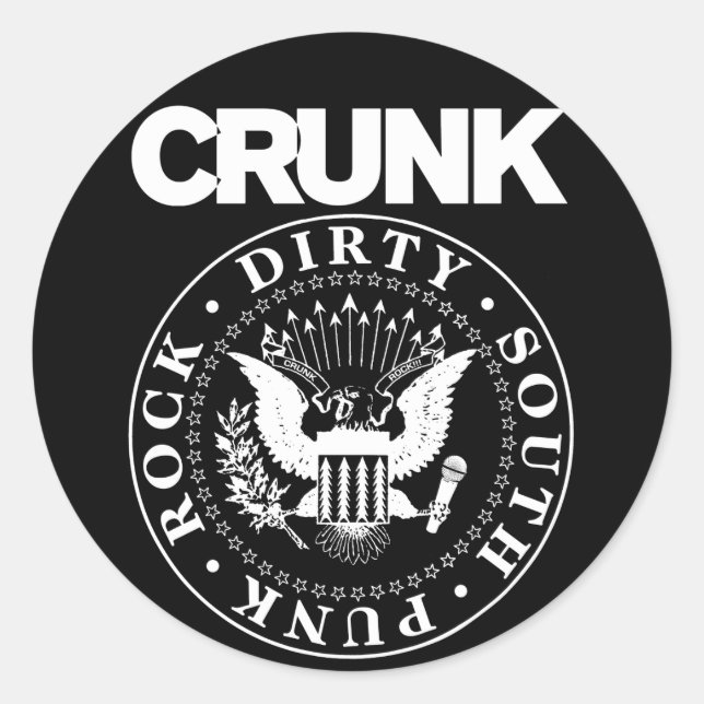 Lil Jon "Crunk Seal" Classic Round Sticker (Front)