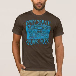 Lil Jon "Dirty South Boombox Blue" T-Shirt