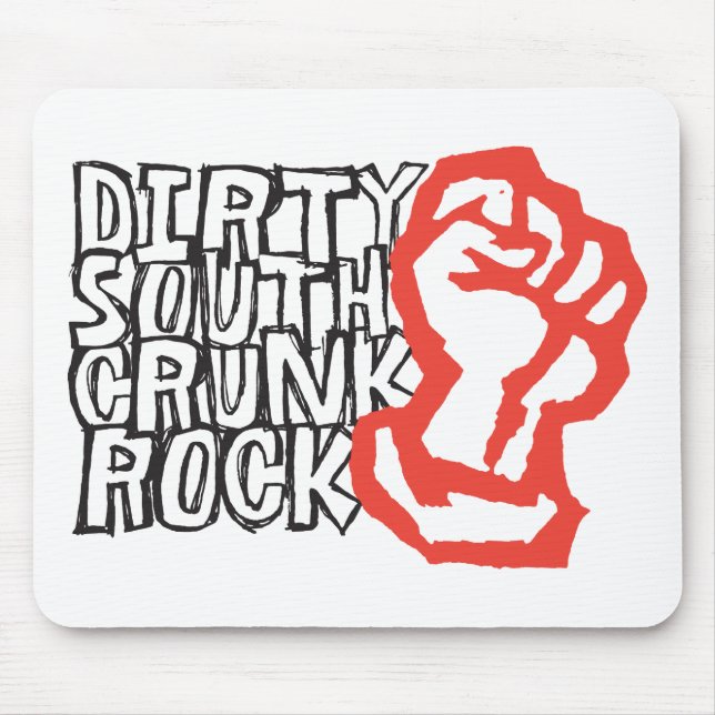 Lil Jon "Dirty South Fist" Red Mouse Pad (Front)