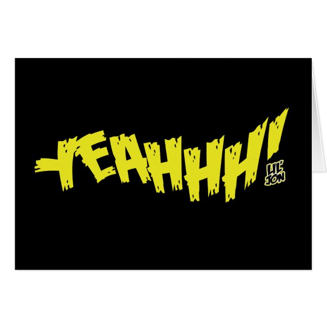 Lil Jon "Yeeeah!" Yellow (Front Horizontal)