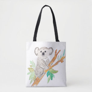 Lil' Koala Tote Bag