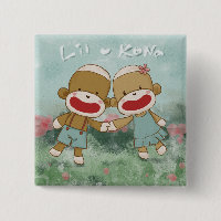 Lil & Kona Holiding Hands