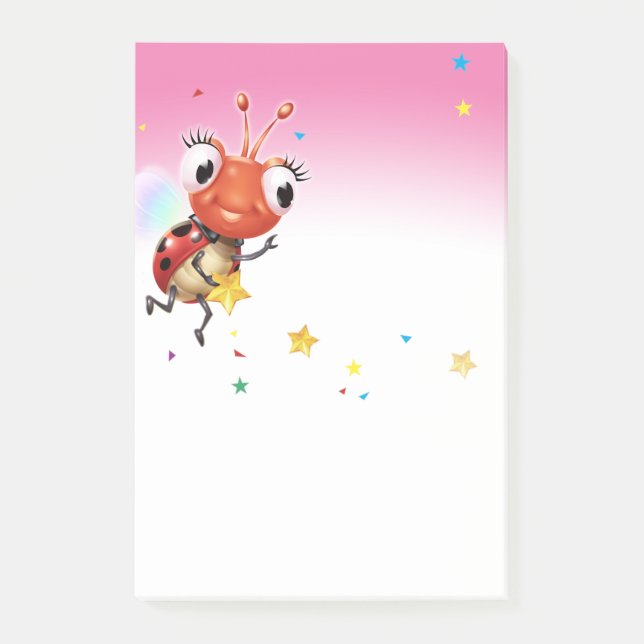 Lil Ladybug Post-it note block (Front)