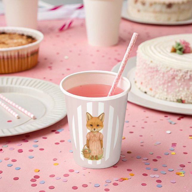 "Lil Lily’s Playful Celebration Paper Cups (Creator Uploaded)