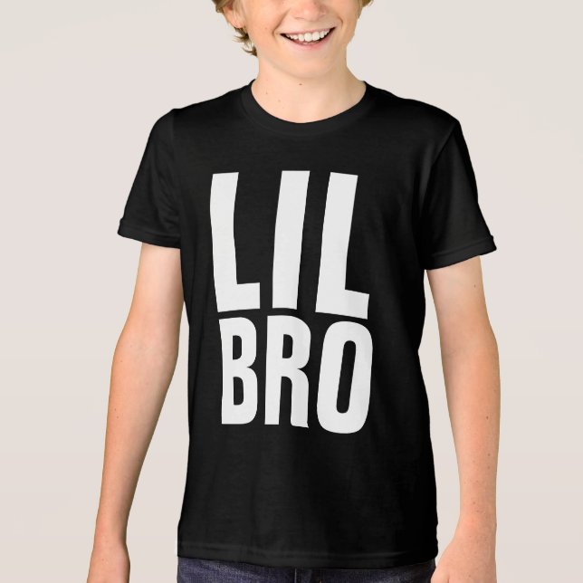 LIL LITTLE BRO BROTHER T-SHIRTS (Front)