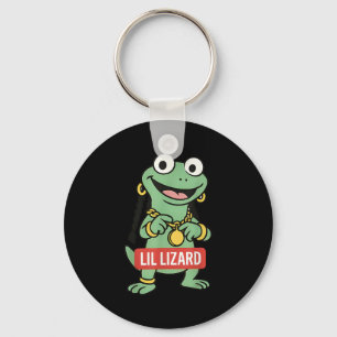 Lil Lizard Funny Lizard Trending Meme Key Ring