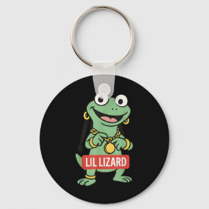 Lil Lizard Funny Lizard Trending Meme Key Ring