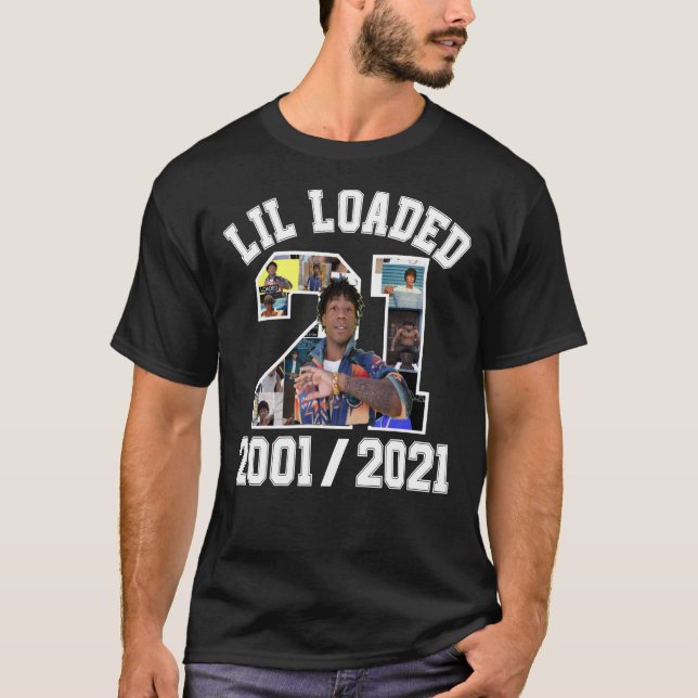 Lil Loaded , Raper Lil Loaded Classic T-Shirt (Front)