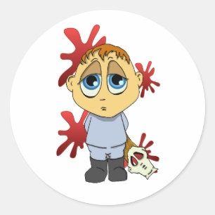 Lil Michael Classic Round Sticker