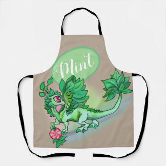 lil' Mint Herb Garden Dragon Apron